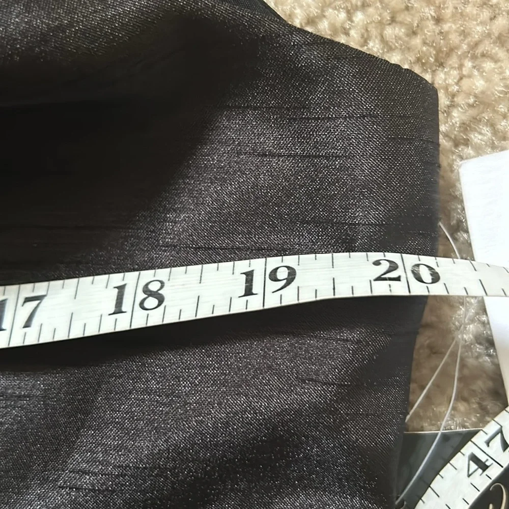 NWT Carmen Marc Valvo Black Dress 14